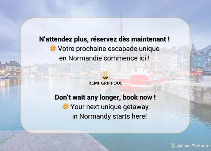 Le Sejour Honfleurais 3 Duplex With Local Charm Center 4 Guests شقة *