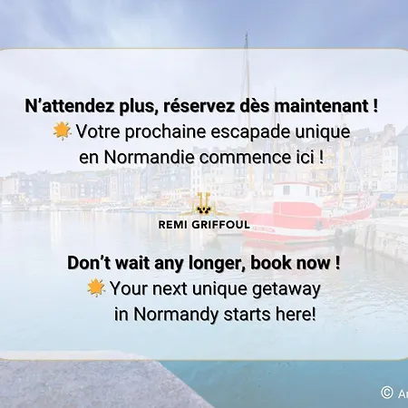 Le Sejour Honfleurais 3 Duplex With Local Charm Center 4 Guests דירה *