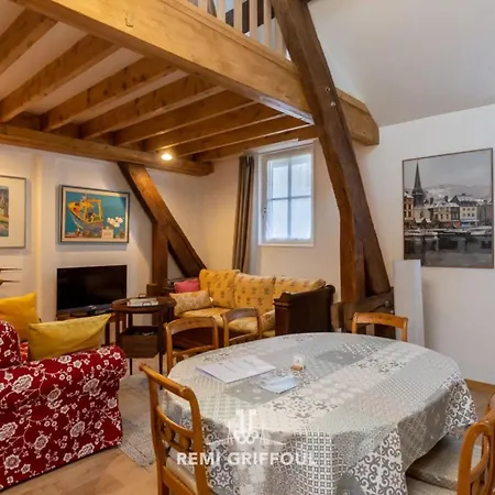Le Sejour Honfleurais 3 Duplex With Local Charm Center 4 Guests * Онфлёр
